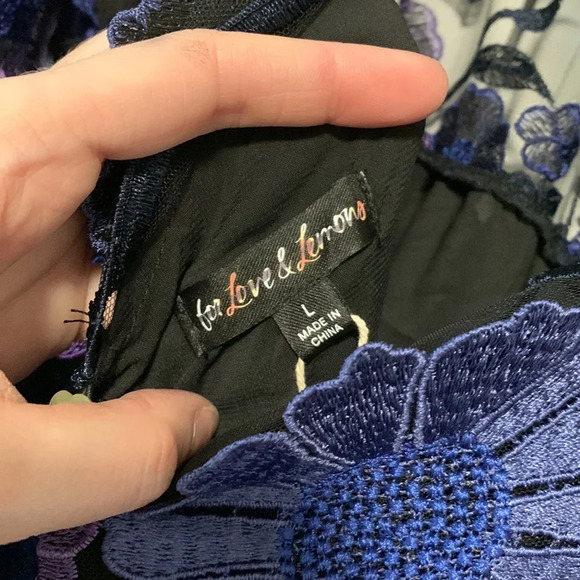 NWT For Love and Lemons Prato mini dress - Picture 12 of 13